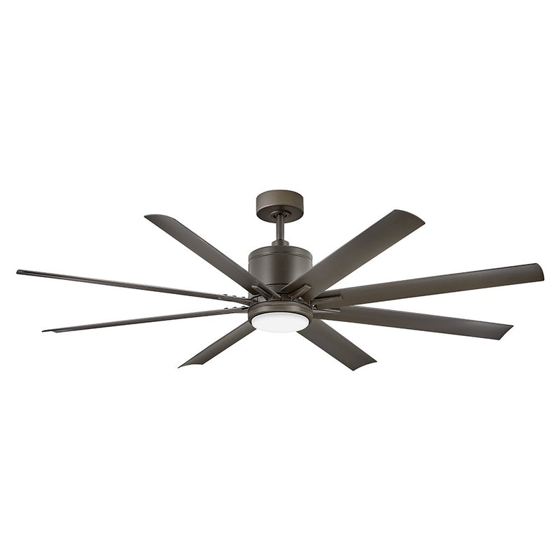 Hinkley 907166FMM-LWD 66" LED Smart Fan, Metallic Matte Bronze