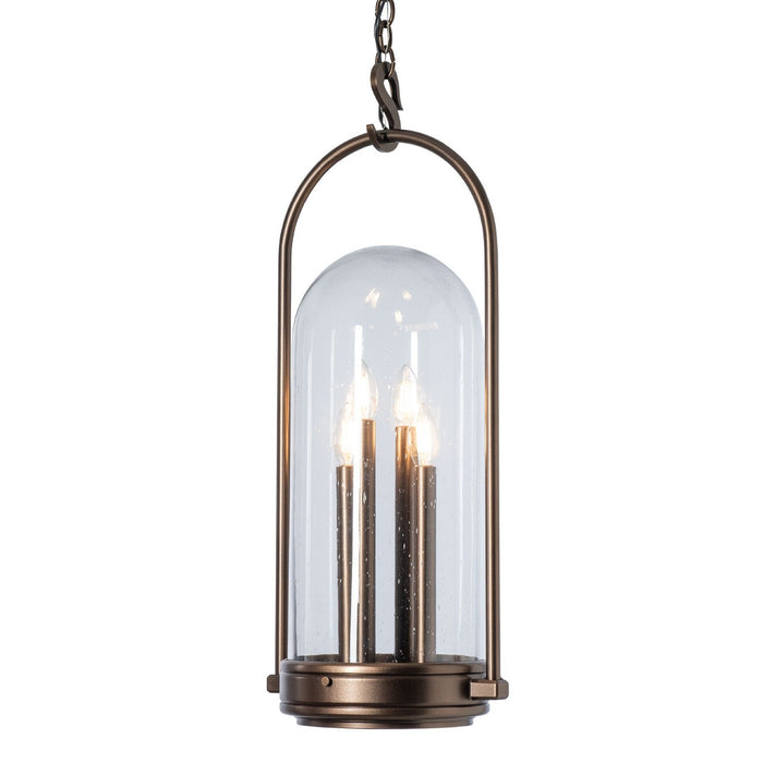 Hubbardton Forge 365213-SKT-75-II0826 Four Light Outdoor Lantern, Coastal Bronze