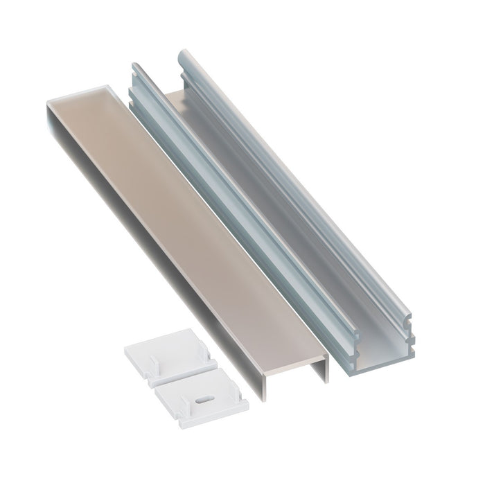 American Lighting PE-TRACE-2M-BNDL1 Bundle Of 2, Aluminum