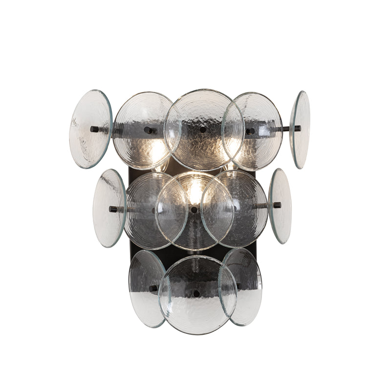 Maxim 21820TCGM Three LIght Wall Sconce, Gunmetal