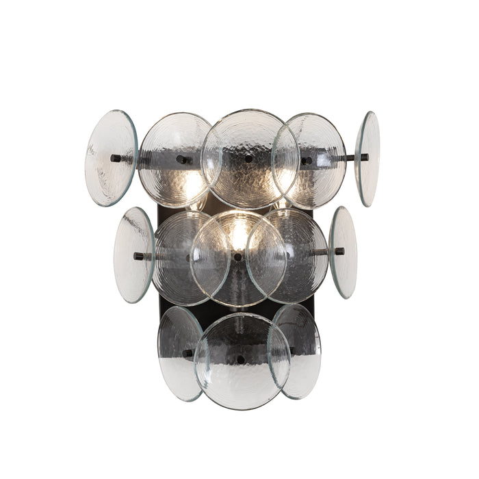 Maxim 21820TCGM Three LIght Wall Sconce, Gunmetal