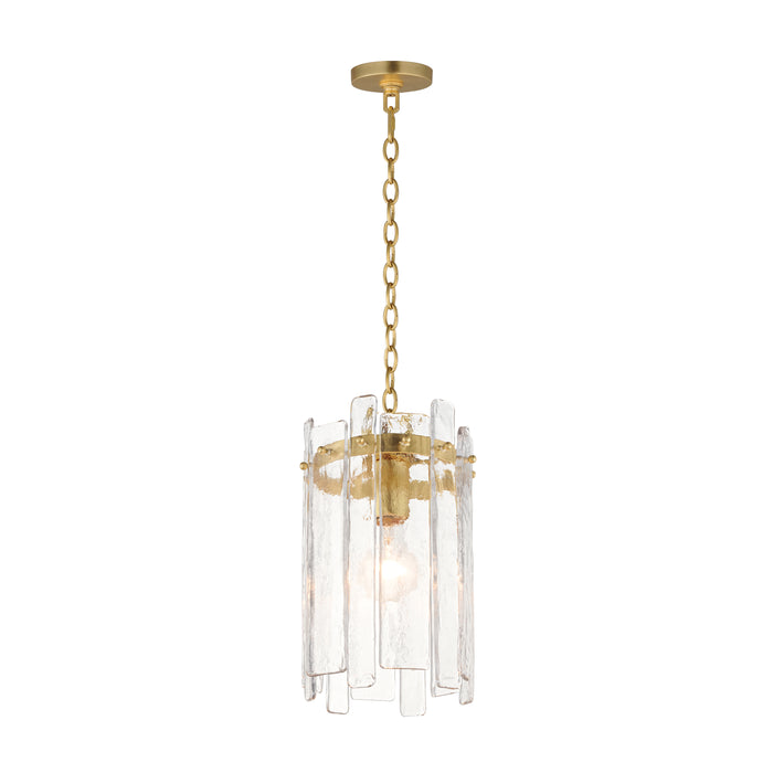 Maxim 21831AGGL One Light Pendant, Dark Bronze