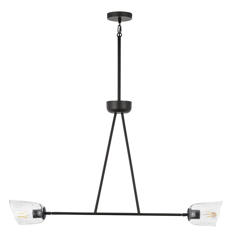 Maxim 26262SSDBZ Two Light Linear Pendant, Dark Bronze