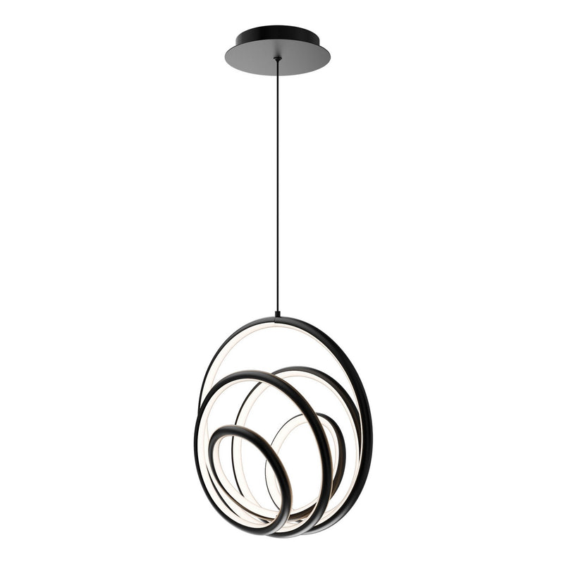 W.A.C. Lighting PD-81513-30-BK LED Pendant, Black
