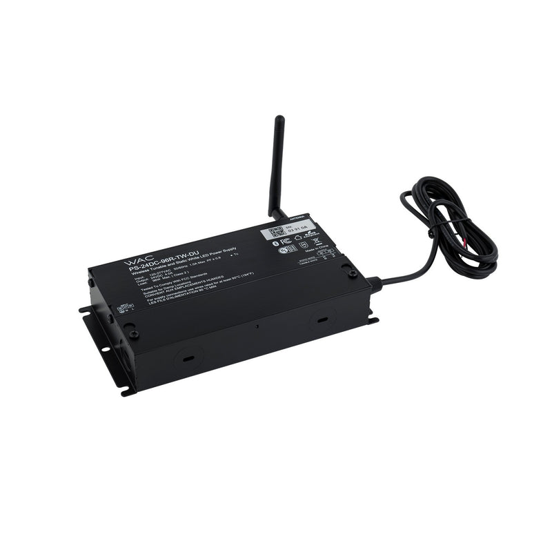 W.A.C. Lighting PS-24DC-96R-TW-DU Power Supply / Controller, Black