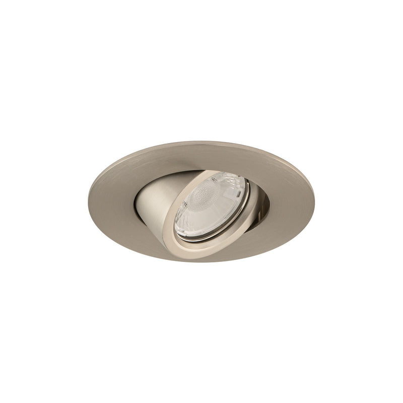 W.A.C. Lighting R2BRA-FCS-BN LED Trim and Remodel Housing, Brushed Nickel