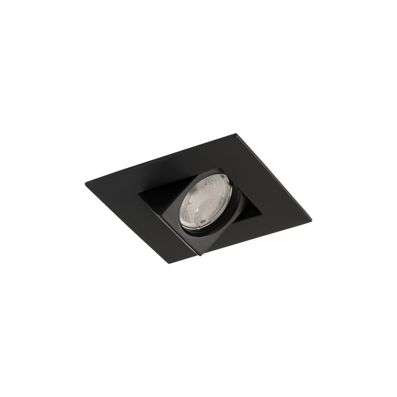 W.A.C. Lighting R2BSA-FCS-BK LED Trim and Remodel Housing, Black