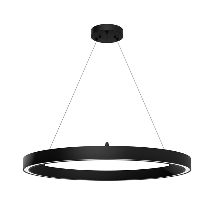 Hunter 13120 LED Chandelier, Matte Black