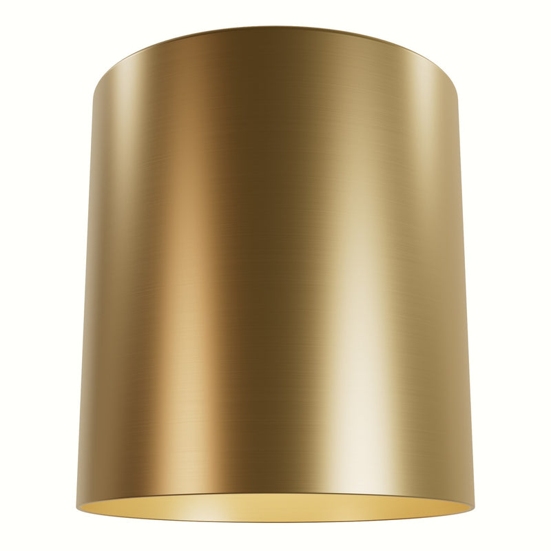 Hunter 13125 LED Flush Mount, Luxe Gold
