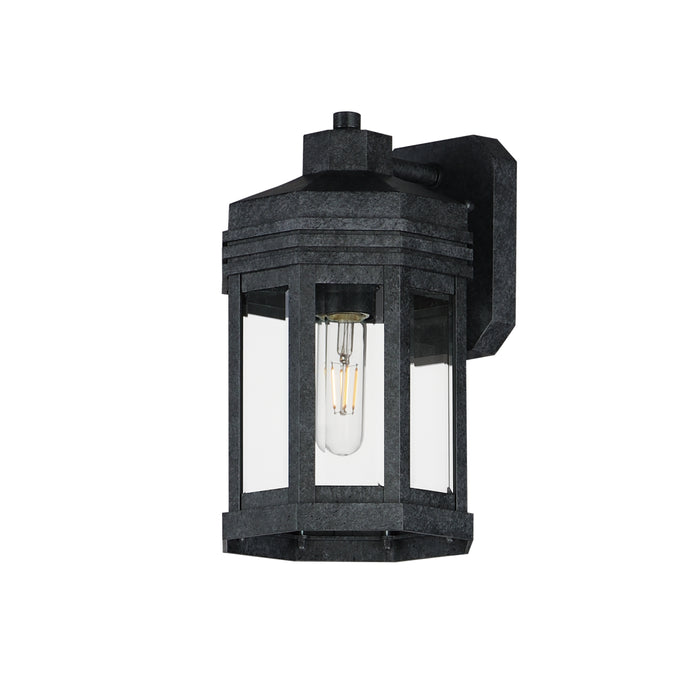 Maxim 30221CLBKP One Light Outdoor Wall Sconce, Black Patina