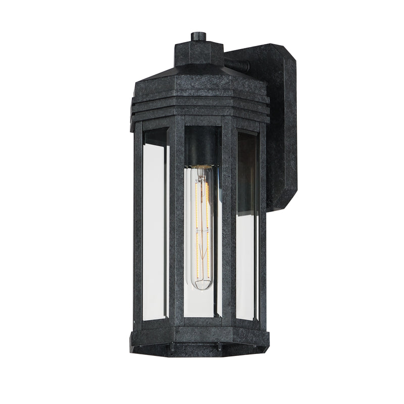 Maxim 30222CLBKP One Light Outdoor Wall Sconce, Black Patina