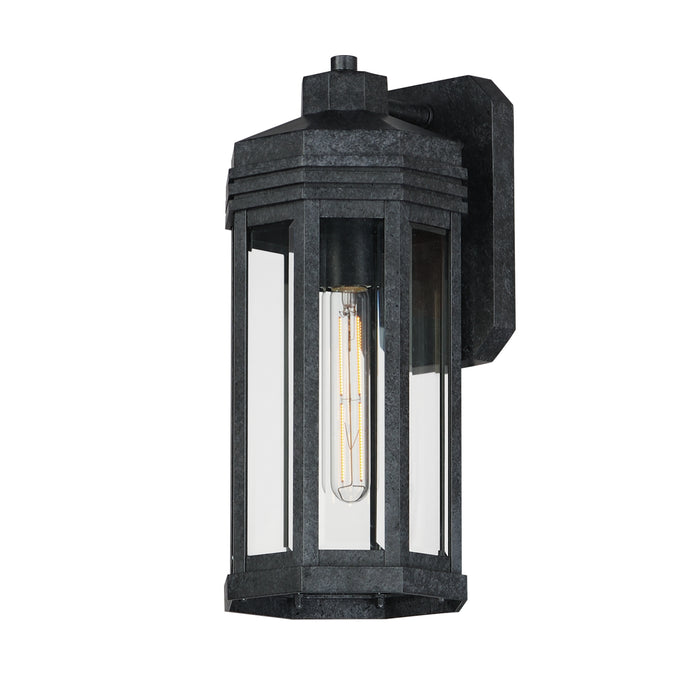 Maxim 30222CLBKP One Light Outdoor Wall Sconce, Black Patina