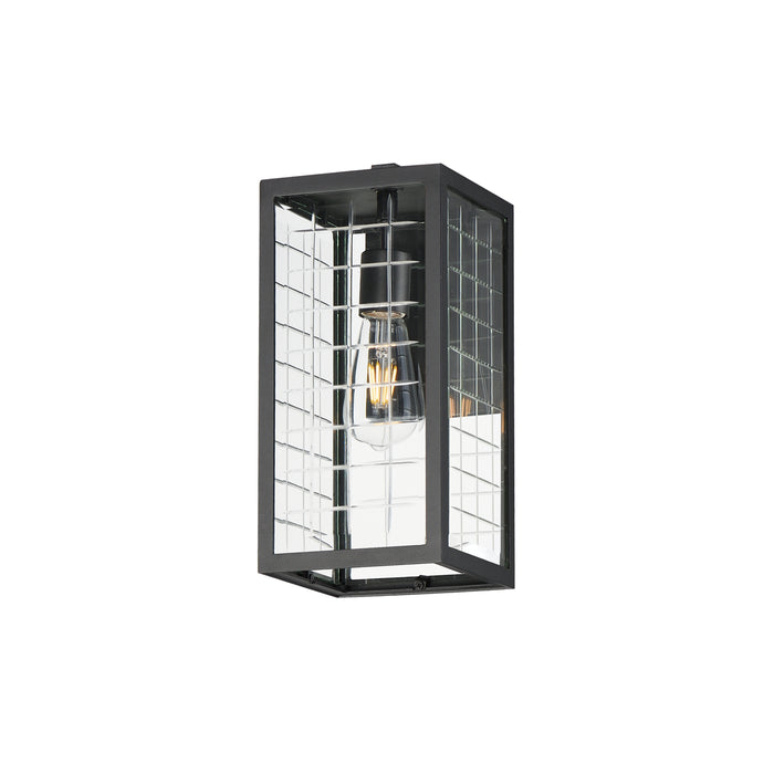 Maxim 30692CLBK One Light Outdoor Wall Sconce, Black
