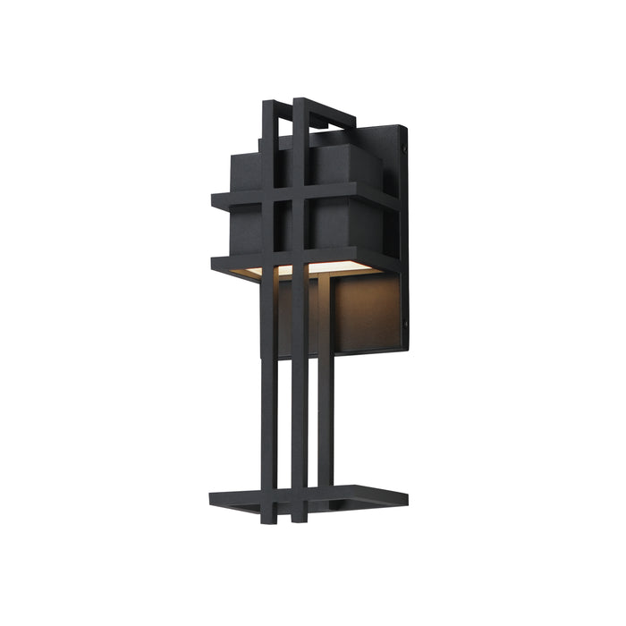 Maxim 30772BK LED Outdoor Wall Sconce, Black