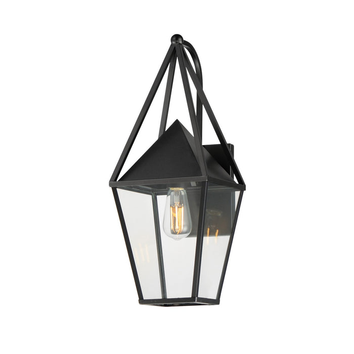 Maxim 3164CLBK One Light Outdoor Wall Sconce, Black