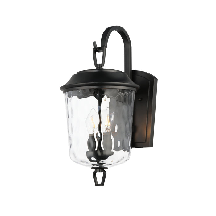 Maxim 34212WGDBZ Two Light Outdoor Wall Sconce, Dark Bronze