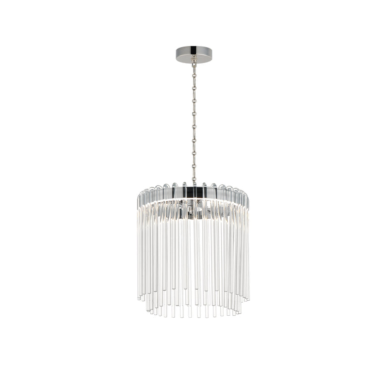 Maxim 38421CLPN LED Pendant, Polished Nickel