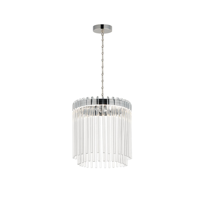 Maxim 38421CLPN LED Pendant, Polished Nickel
