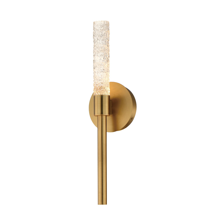 Maxim 38441IBNAB LED Wall Sconce, Natural Aged Brass