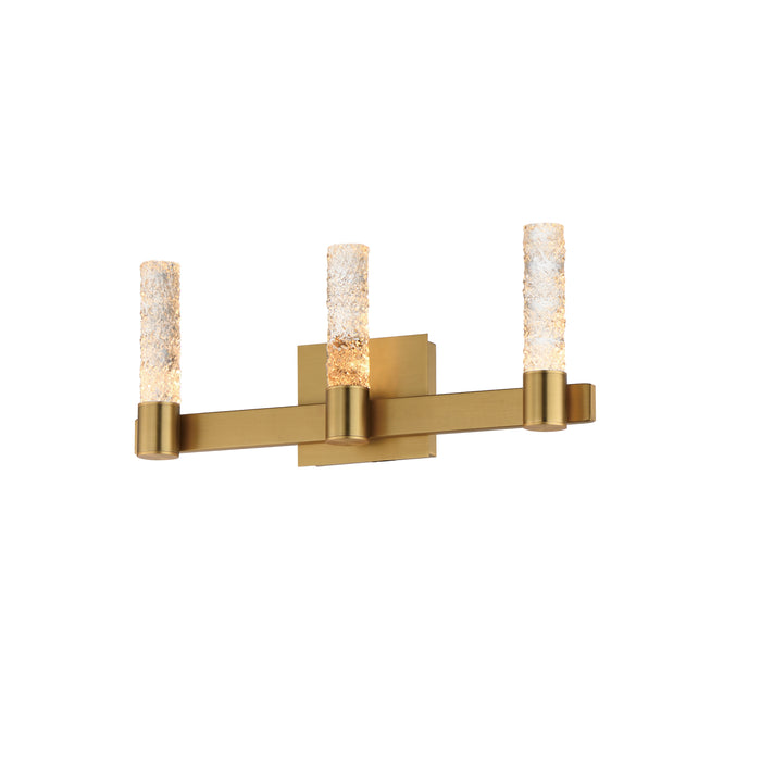 Maxim 38443IBNAB LED Wall Sconce, Natural Aged Brass