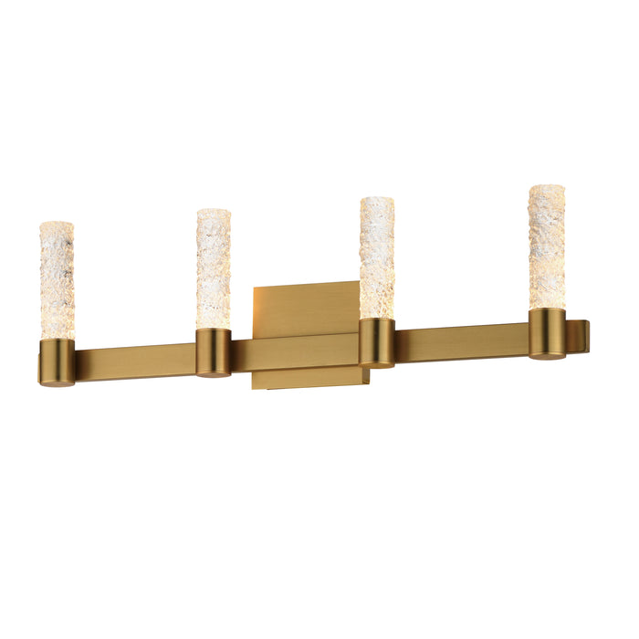 Maxim 38444IBNAB LED Wall Sconce, Natural Aged Brass