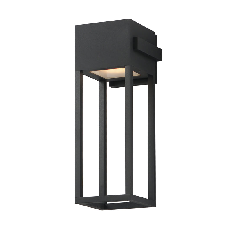 Maxim 40674BK LED Outdoor Wall Sconce, Black