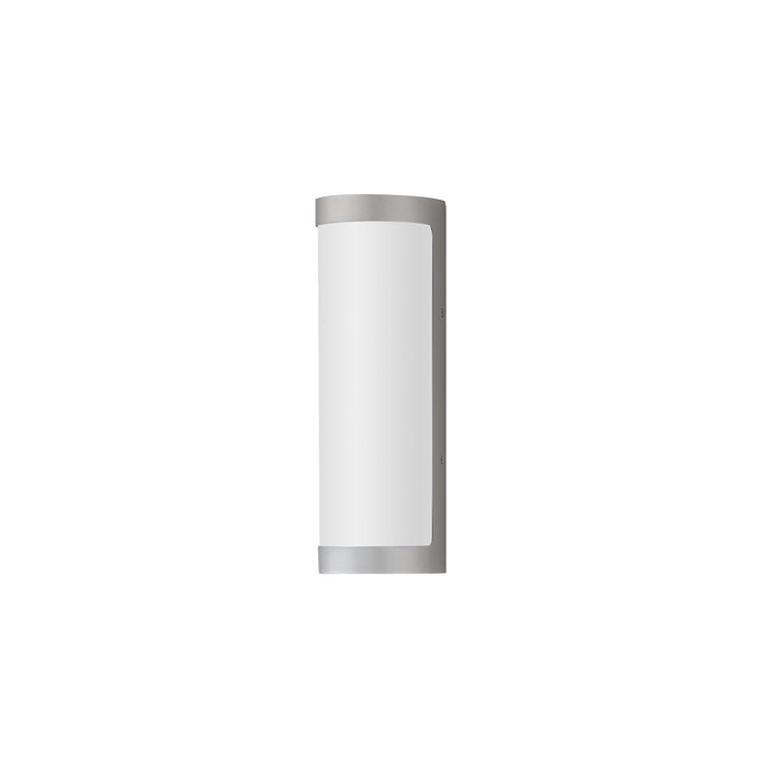Maxim 55512WTAL LED Outdoor Wall Sconce, Brushed Aluminum
