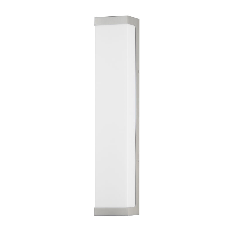 Maxim 55524WTAL LED Outdoor Wall Sconce, Brushed Aluminum