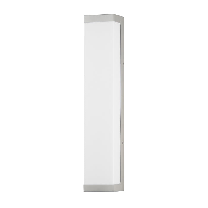 Maxim 55524WTAL LED Outdoor Wall Sconce, Brushed Aluminum