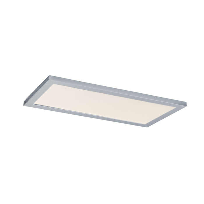 Maxim 55761WTAL LED Flush Mount, Brushed Aluminum