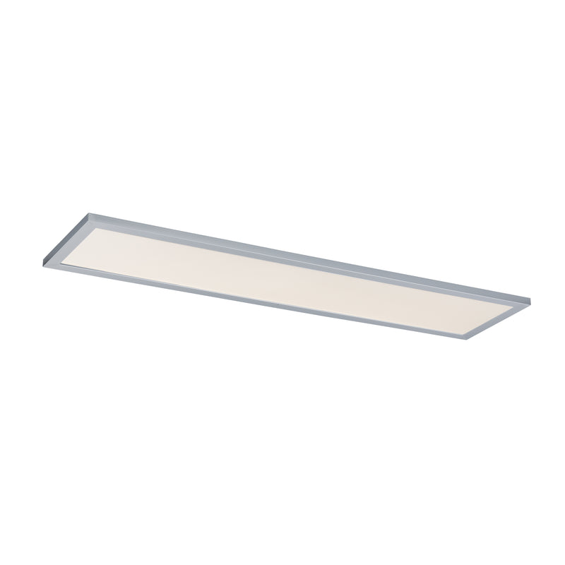 Maxim 55764WTAL LED Flush Mount, Brushed Aluminum
