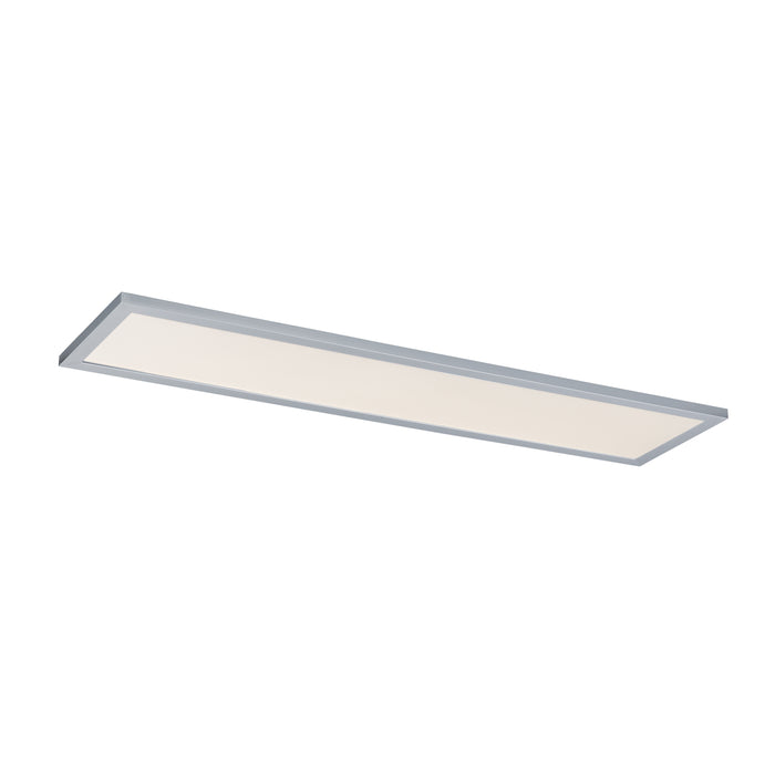 Maxim 55764WTAL LED Flush Mount, Brushed Aluminum