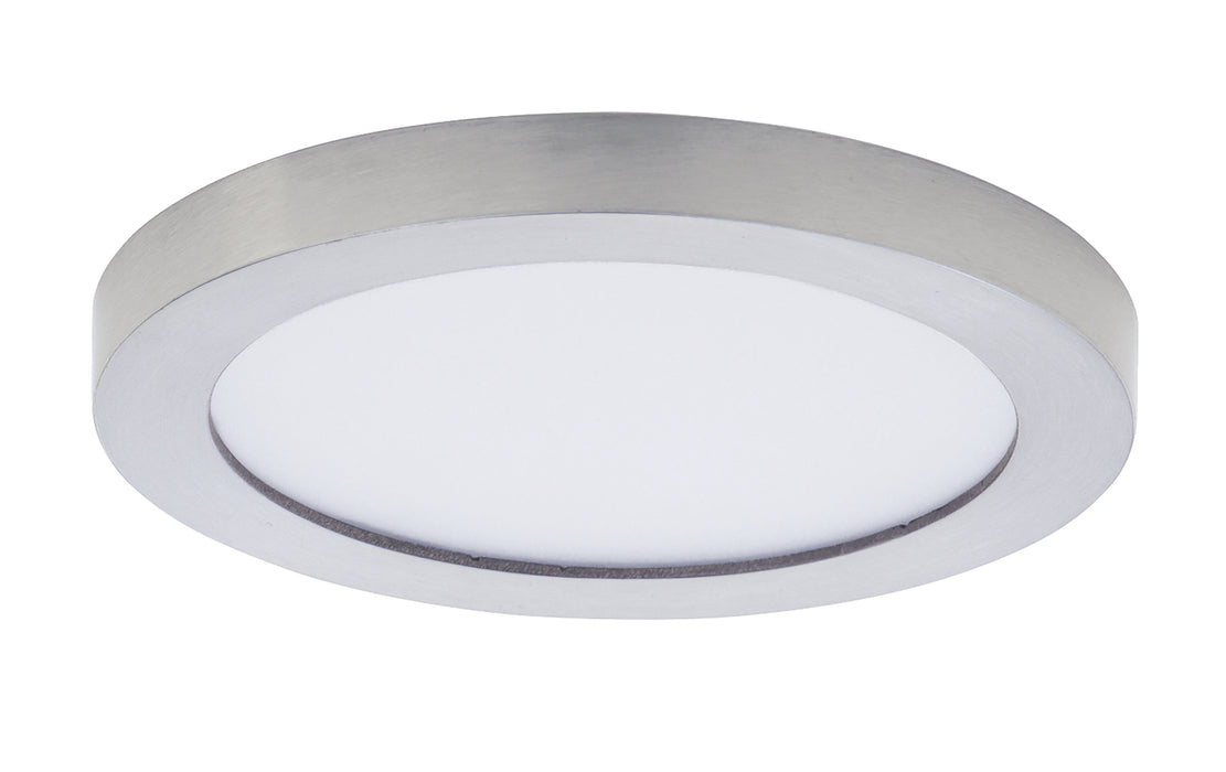 Maxim 57590WTSN LED Flush Mount, Satin Nickel