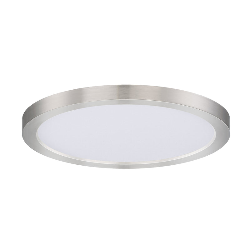 Maxim 57594WTSN LED Flush Mount, Satin Nickel