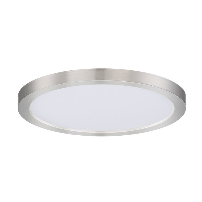 Maxim 57594WTSN LED Flush Mount, Satin Nickel