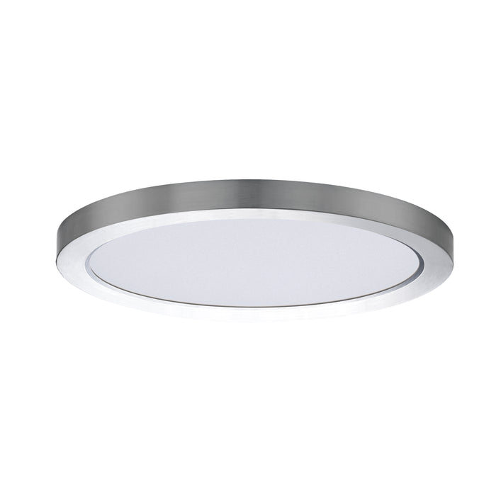 Maxim 57596WTSN LED Flush Mount, Satin Nickel