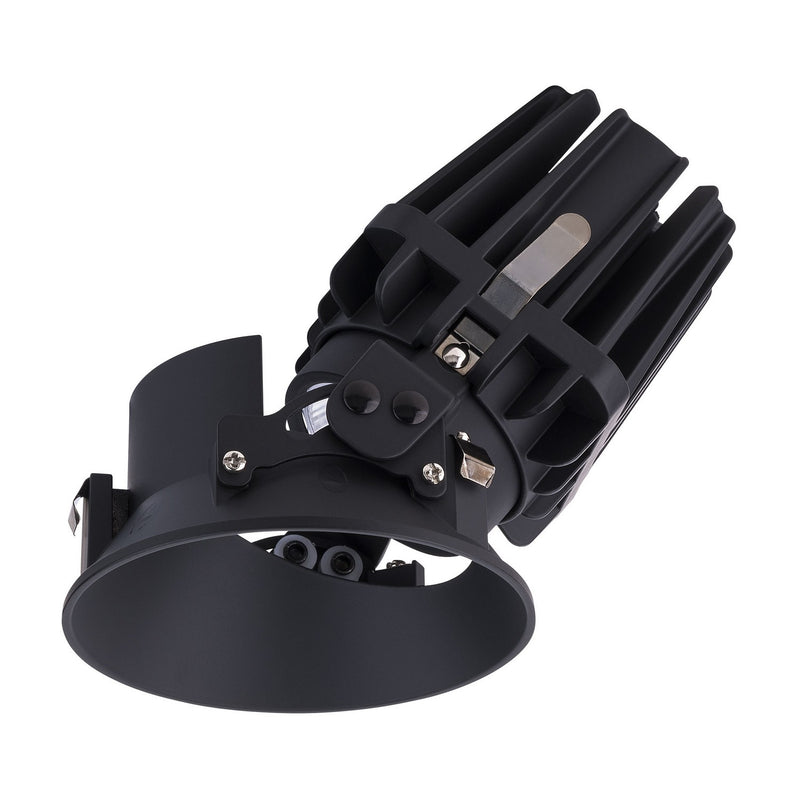 W.A.C. Lighting R4FRAL-TWA-BK LED Trim, Black