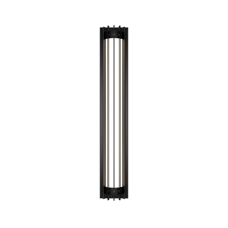 W.A.C. Lighting WS-W17532-30-BK LED Outdoor Wall Sconce, Black