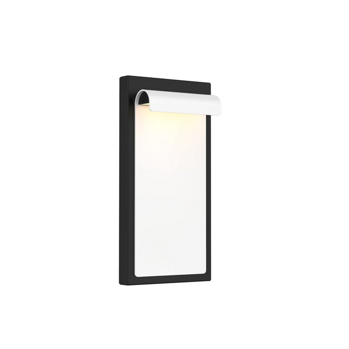 W.A.C. Lighting WS-W250212-CS-WTBK LED Wall Sconce, White On Black