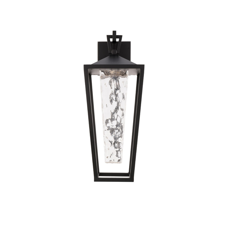 W.A.C. Lighting WS-W33525-30-BK LED Outdoor Wall Sconce, Black