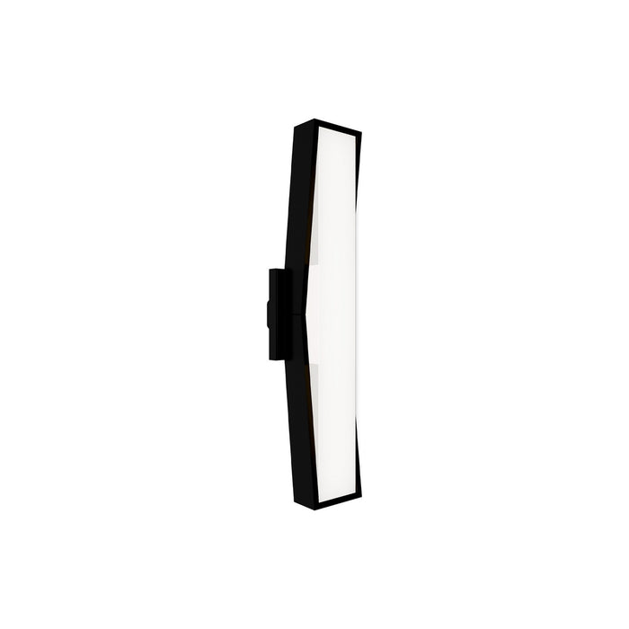 W.A.C. Lighting WS-W63524-30-BK LED Outdoor Wall Sconce, Black