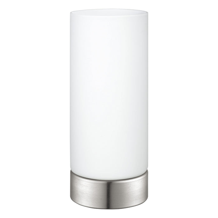 Eglo USA 202269A One Light Table Lamp, Matte Nickel