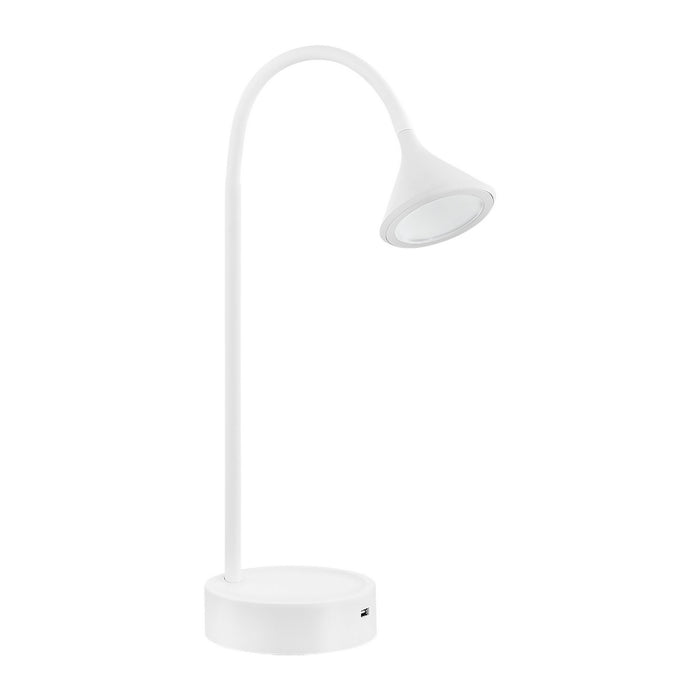 Eglo USA 202277A LED Table Lamp, Matte White
