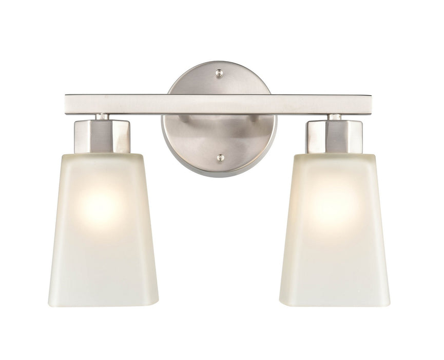 Millennium 4272-BN Two Light Vanity, Brushed Nickel