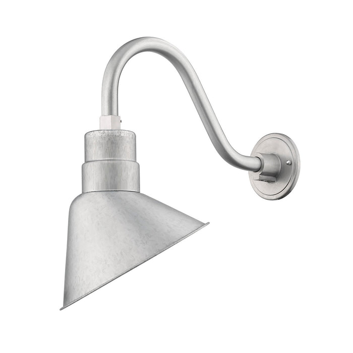 Millennium UA10-GL One Light Wall Sconce, Galvanized