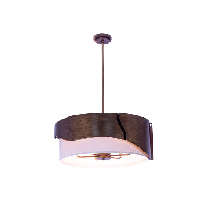 Kalco 523056BGD Eight Light Pendant, BRIGHT GOLD