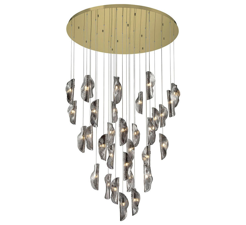Lib & Co. 10169-019-07 LED Chandelier, Gold