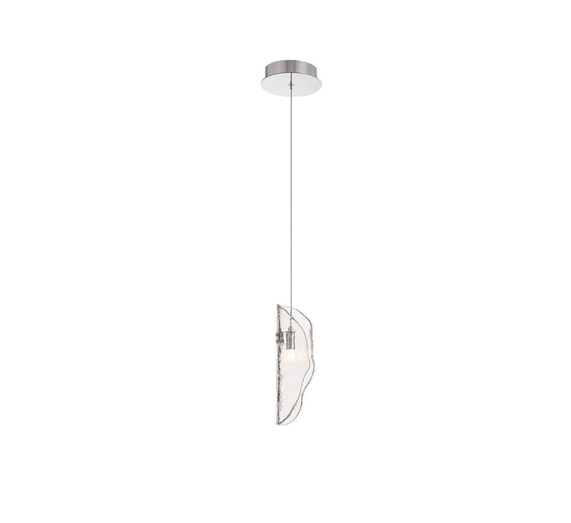 Lib & Co. 12166-017-01 LED Pendant, Chrome