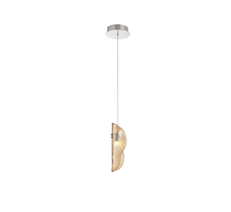 Lib & Co. 12166-018-01 LED Pendant, Chrome