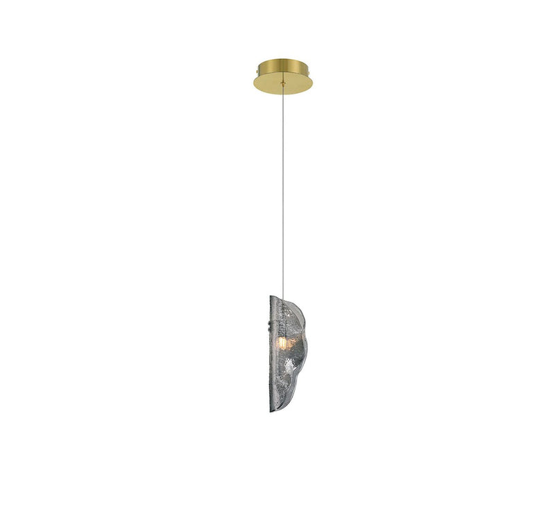 Lib & Co. 12166-019-07 LED Pendant, Gold